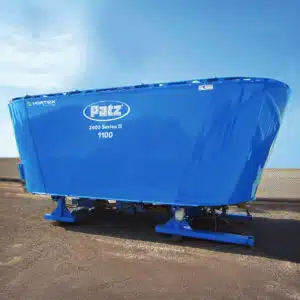 Patz stationary TMR mixer 2400 Series II model 1100.
