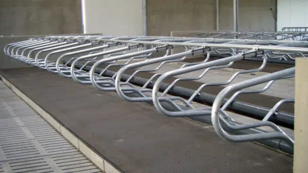 GEA 2-D High Neckrail Cubicle.