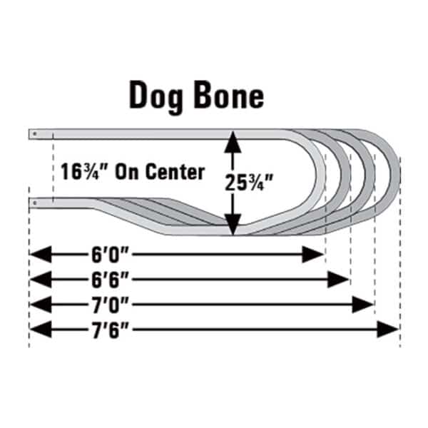 J&D Adjustable Twin Beam Suspended Freestall System (Dog Bone).