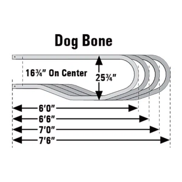 J&D Adjustable Twin Beam Suspended Freestall System (Dog Bone).