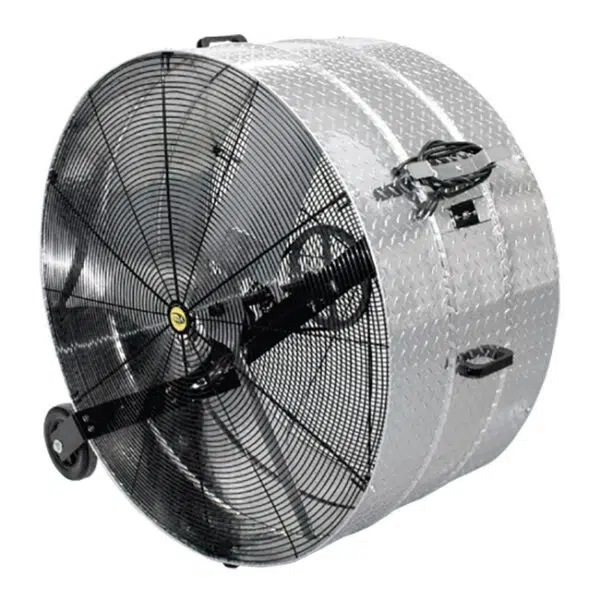 J&D Diamond Brite™ Portable Drum Fan (42").