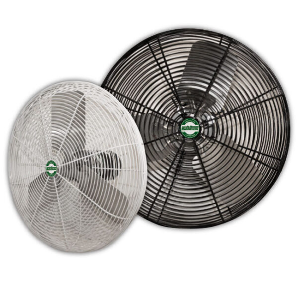 J&D High Output Deluxe Basket Fan (2 colors: White and Black).