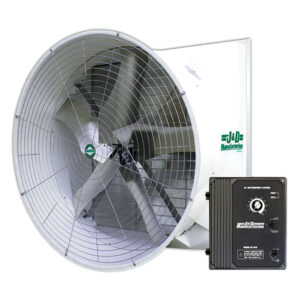 J&D Mega Torque 72" Exhaust Fan with Variable Frequency Drive.