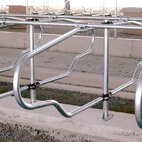 J&D Single Post Freestall System.