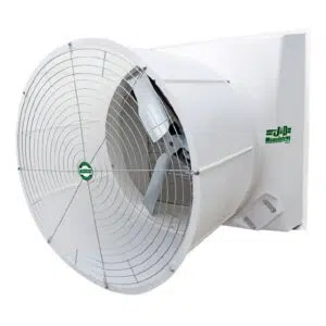 J&D Storm Torque 55" Large Exhaust Fan made from fiberglass.