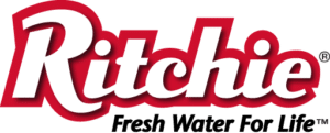 Ritchie cattle waterer logo - Fresh water for life.