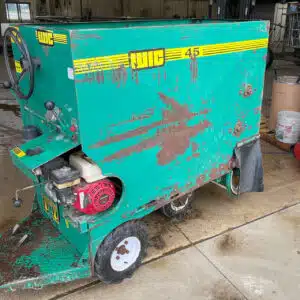 Used WIC 45 motorized feed cart.