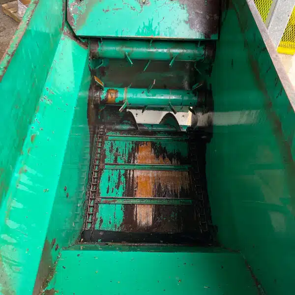 Top view of used WIC 45 motorized feed cart.