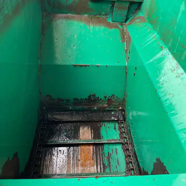 Top view of used WIC 45 motorized feed cart.