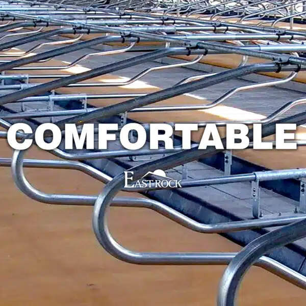 East Rock floor mount freestall.