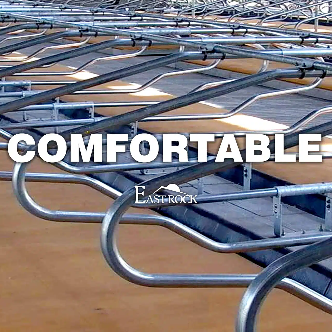 East Rock floor mount freestall.