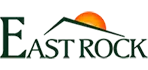 East Rock logo for floor mount freestall system