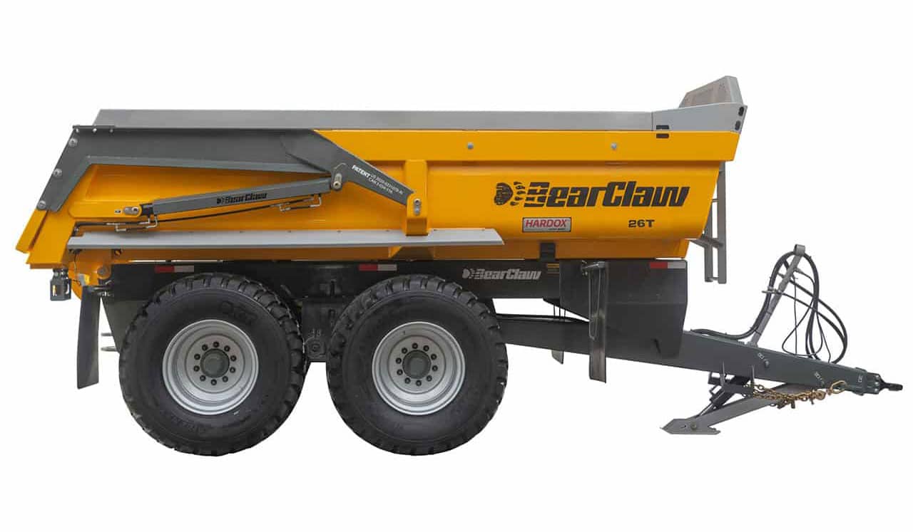BearClaw construction trailer 26 ton.